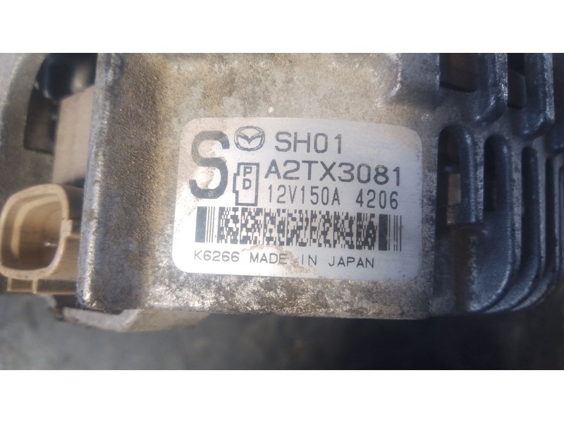 Recambio de alternador para mazda cx-5 (ke, gh) 2.2 d (ke2fw) referencia OEM IAM A2TX3081  