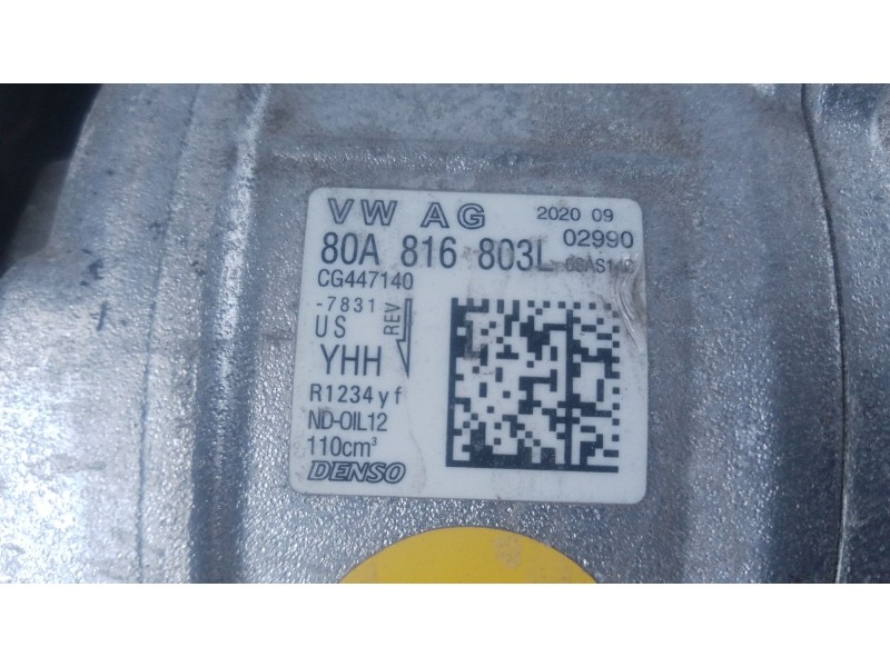 Recambio de compresor aire acondicionado para audi q5 (fyb, fyg) 35 tdi mild hybrid referencia OEM IAM   