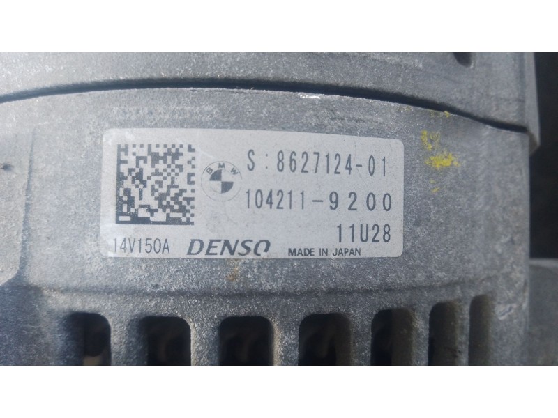 Recambio de alternador para bmw x1 (f48) sdrive 18 d referencia OEM IAM   