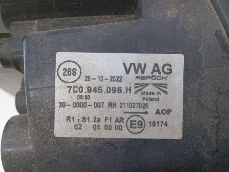Recambio de piloto trasero derecho para volkswagen crafter furgoneta (sy_, sx_) 2.0 tdi referencia OEM IAM 7C0945096H  
