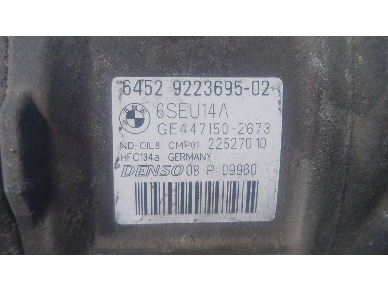 Recambio de compresor aire acondicionado para bmw 3 (f30, f80) 320 d referencia OEM IAM   