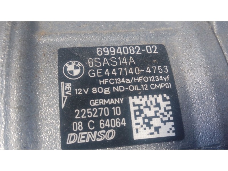 Recambio de compresor aire acondicionado para bmw x3 (g01, f97, g08) xdrive 20 d referencia OEM IAM   