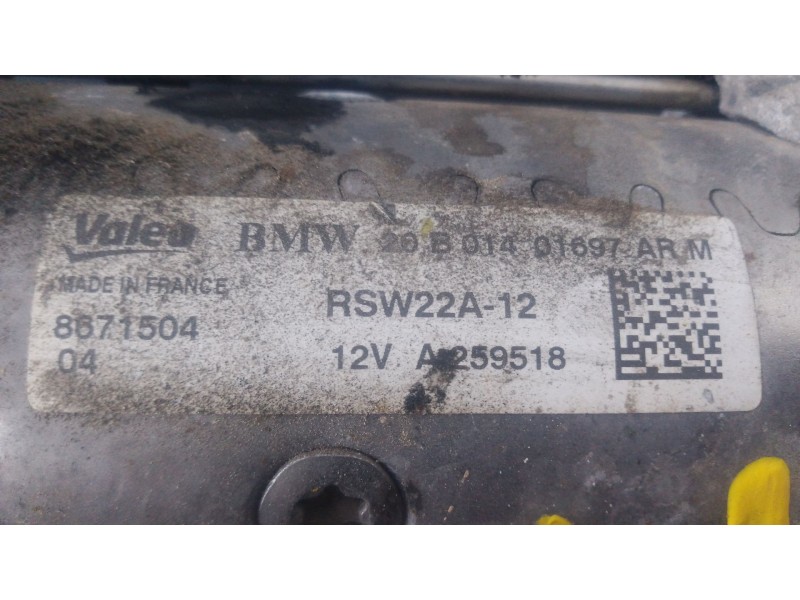 Recambio de motor arranque para bmw 3 (g20, g80, g28) 318 d referencia OEM IAM 867150404  