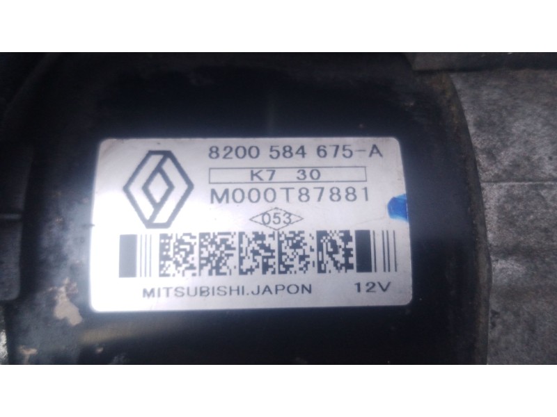 Recambio de motor arranque para nissan qashqai i (j10, nj10) 1.5 dci referencia OEM IAM   