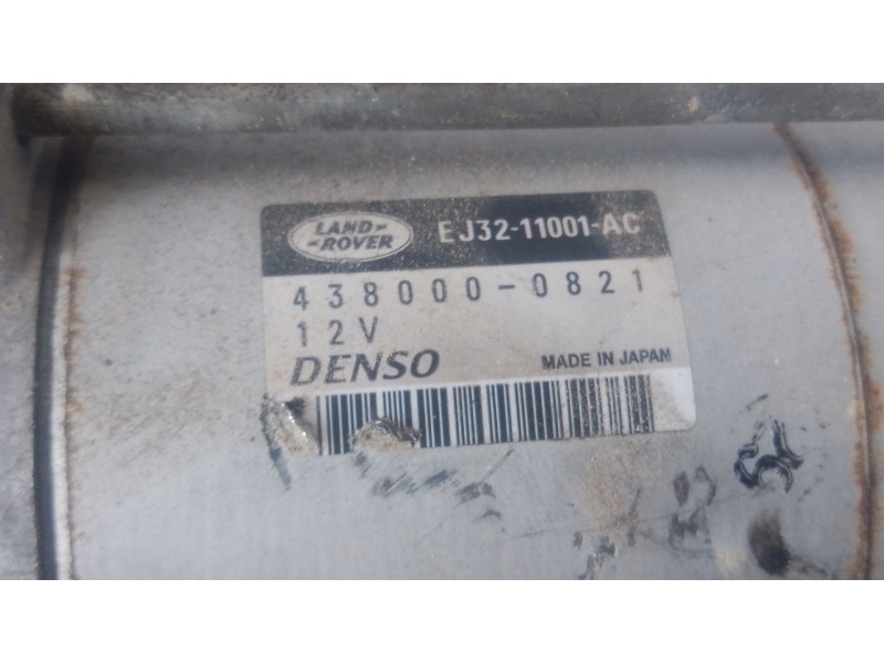 Recambio de motor arranque para land rover discovery sport (l550) 2.2 d 4x4 referencia OEM IAM 4380000821 EJ311001AC 