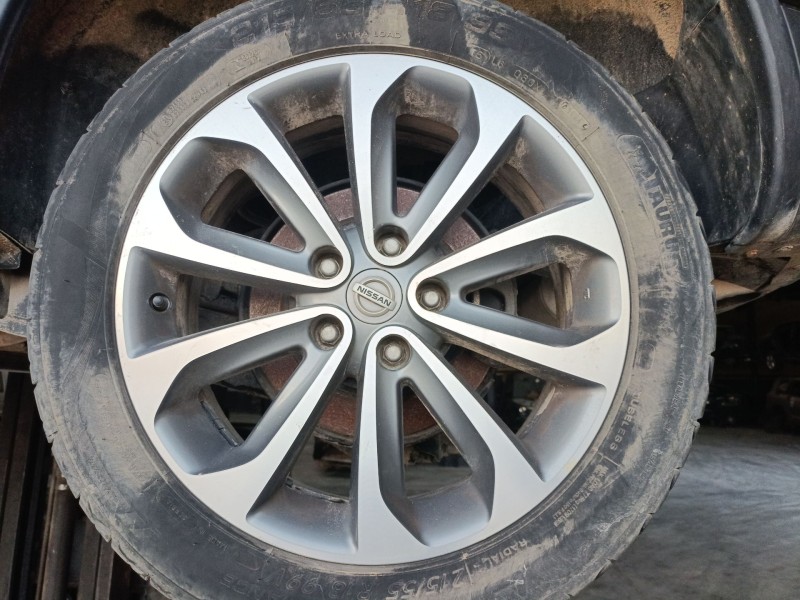 Recambio de llanta sin neumatico para nissan qashqai i (j10, nj10) 1.6 referencia OEM IAM 18 PULGADAS  