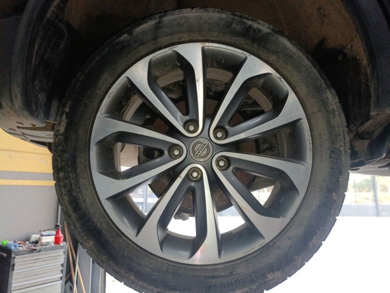 Recambio de llanta sin neumatico para nissan qashqai i (j10, nj10) 1.6 referencia OEM IAM 18 PULGADAS  