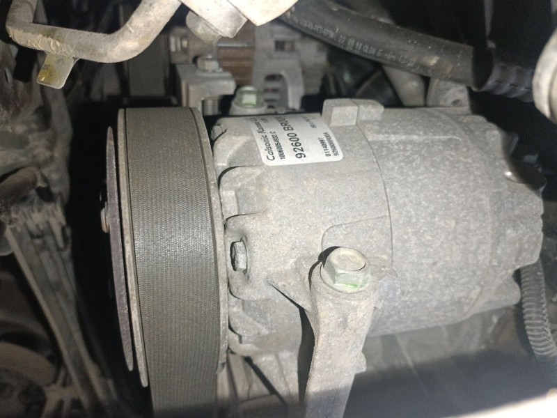 Recambio de compresor aire acondicionado para nissan qashqai i (j10, nj10) 1.6 referencia OEM IAM 92600BR00A  
