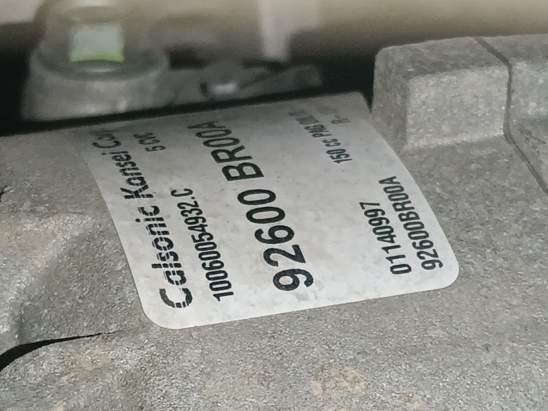 Recambio de compresor aire acondicionado para nissan qashqai i (j10, nj10) 1.6 referencia OEM IAM 92600BR00A  