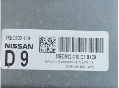 Recambio de centralita motor uce para nissan qashqai i (j10, nj10) 1.6 referencia OEM IAM    2