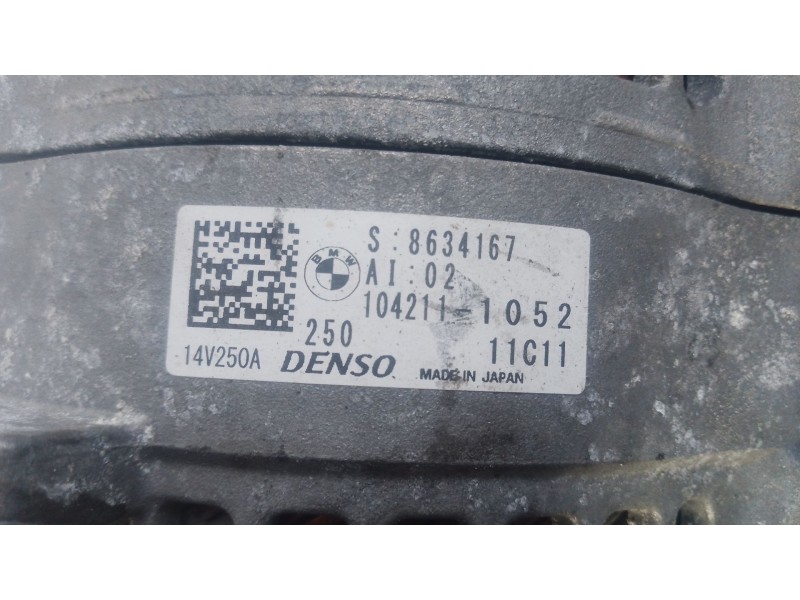 Recambio de alternador para bmw 3 (g20, g80, g28) 318 d referencia OEM IAM   