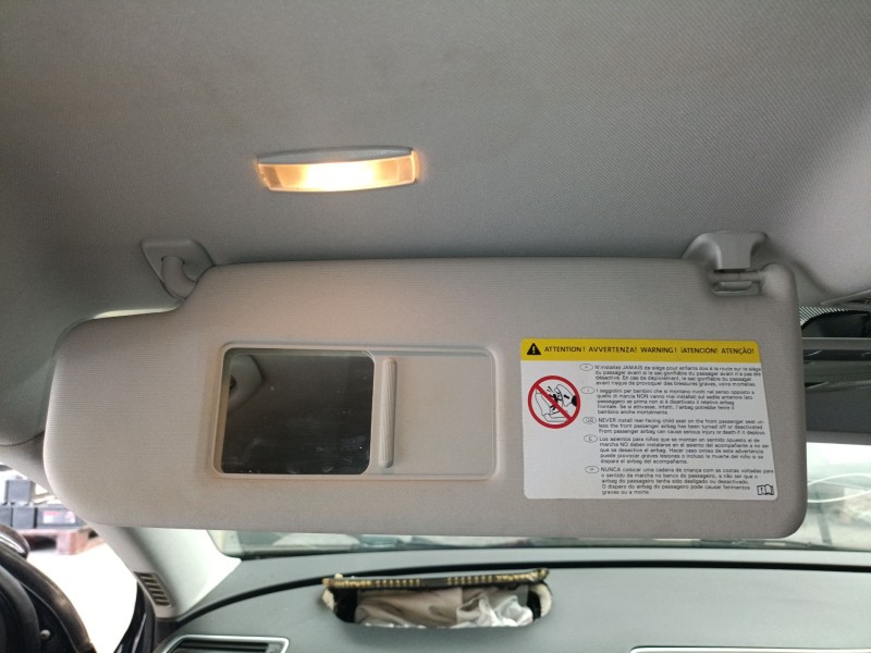 Recambio de parasol izquierdo para volkswagen passat b7 (362) 2.0 tdi referencia OEM IAM   