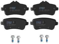 Recambio de pastillas freno traseras para mercedes-benz clase m (w166) ml 500 4-matic (166.073) referencia OEM IAM B111339 GDB19