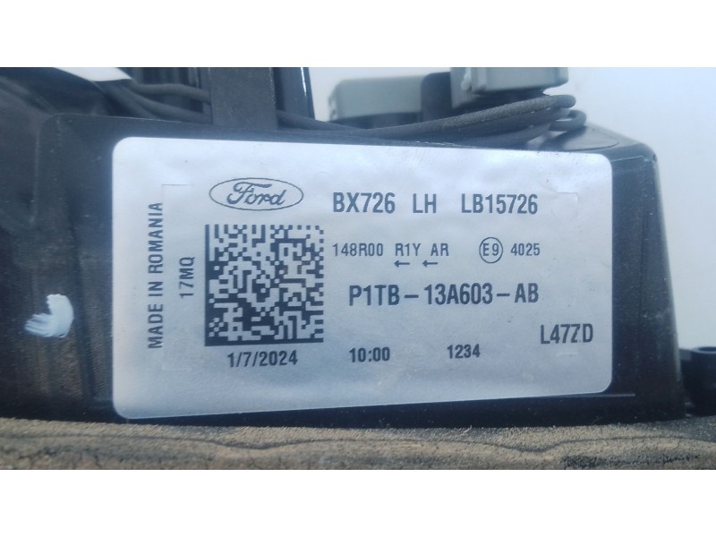 Recambio de piloto trasero izquierdo porton para ford puma (j2k, cf7) 1.0 ecoboost mhev referencia OEM IAM   