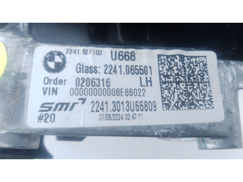 Recambio de retrovisor izquierdo electrico para bmw 3 (g20, g80, g28) 318 d mild-hybrid referencia OEM IAM   