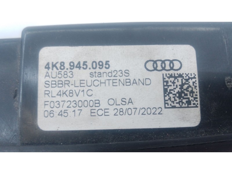 Recambio de piloto trasero central para audi a7 sportback (4ka) 50 tdi mild hybrid quattro referencia OEM IAM   