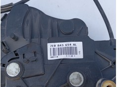 Recambio de cerradura puerta lateral derecha para volkswagen t5 transporter (7e) 2.0 tdi referencia OEM IAM 7E0843654AL  E1-B2-2 2