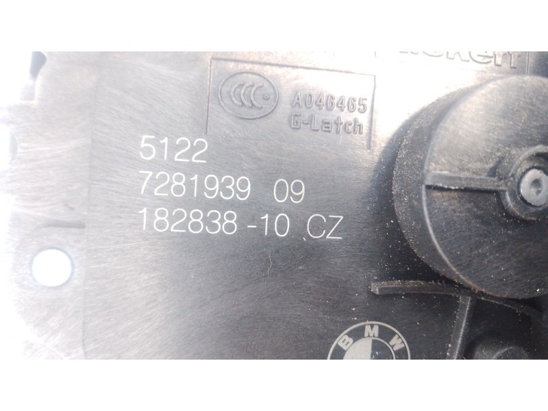 Recambio de cerradura puerta trasera izquierda para bmw x1 (f48) xdrive 20 d referencia OEM IAM   