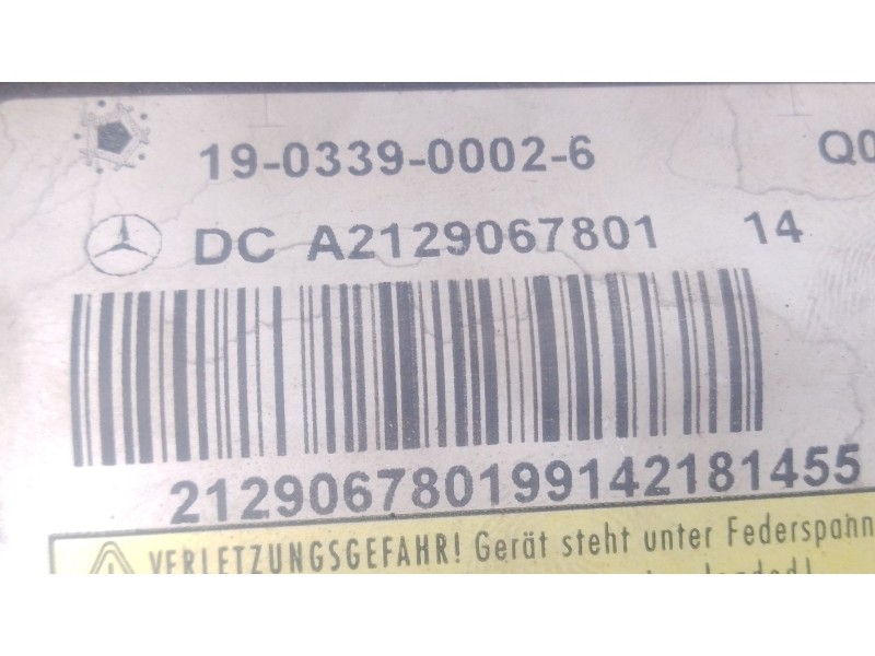 Recambio de modulo electronico para mercedes-benz clase e (w212) e 350 bluetec (212.026) referencia OEM IAM   