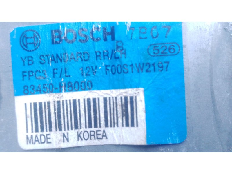 Recambio de elevalunas trasero izquierdo para kia rio iv (yb, sc, fb) 1.25 referencia OEM IAM   