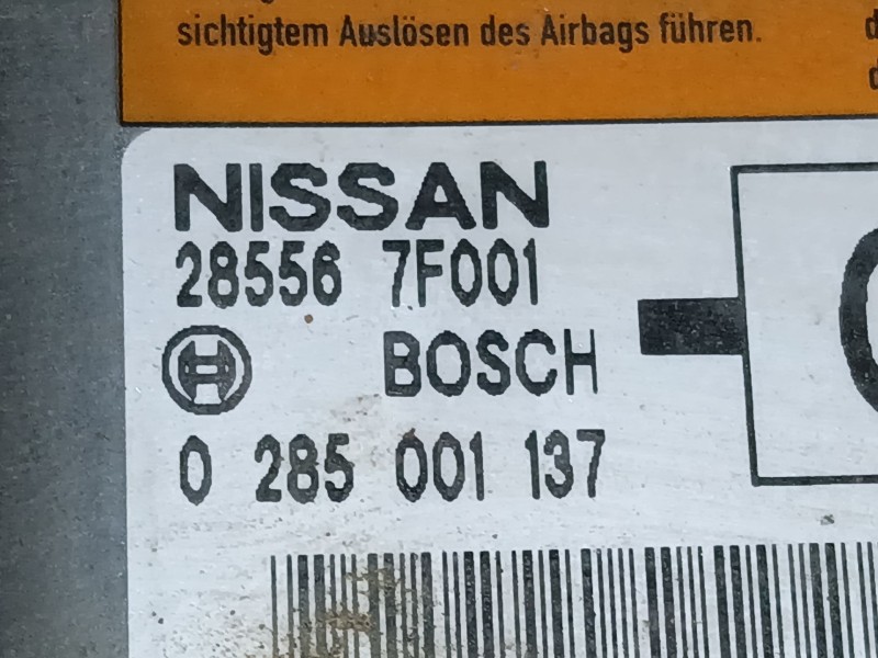 Recambio de centralita airbag para ford maverick (uds, uns) 2.7 td referencia OEM IAM 285567FO01 0285001137 