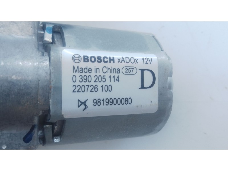 Recambio de motor limpia trasero para citroën c3 aircross ii (2r_, 2c_) 1.2 puretech 110 (2rhnzb, 2rhnzw, 2rhnpx, 2rhnpj) refere