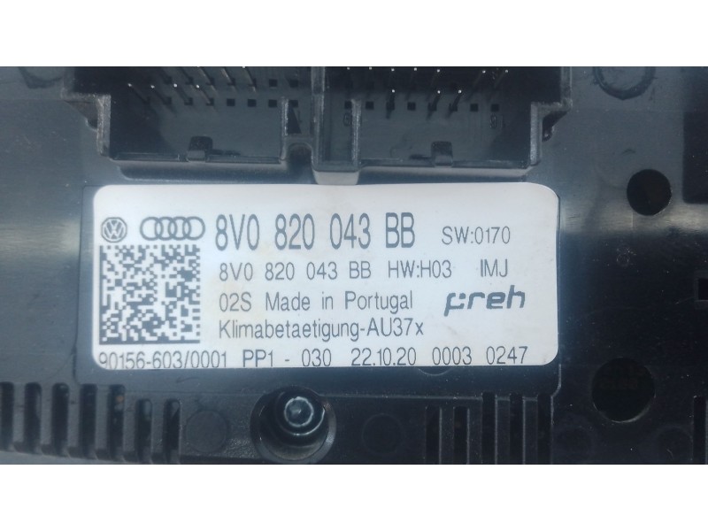 Recambio de mando climatizador para audi q2 (gab, gag) 35 tfsi referencia OEM IAM   