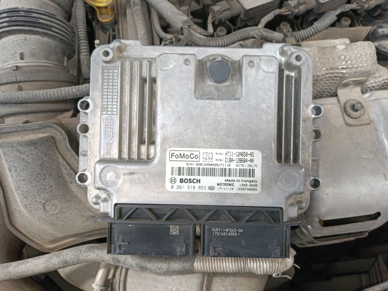 Recambio de centralita motor uce para ford tourneo courier b460 monospace 1.0 ecoboost referencia OEM IAM E1BA12B684AA 0261S1885