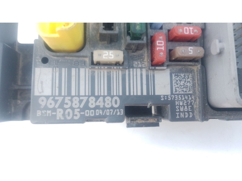 Recambio de caja reles / fusibles para peugeot 308 i (4a_, 4c_) 1.6 hdi referencia OEM IAM   