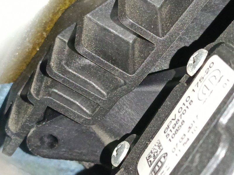 Recambio de pedal acelerador para fiat tipo hatchback (356_, 357_) 1.3 d (356hxh1a) referencia OEM IAM   