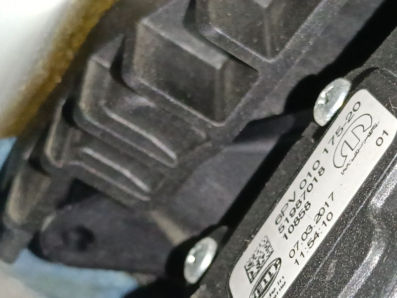 Recambio de pedal acelerador para fiat tipo hatchback (356_, 357_) 1.3 d (356hxh1a) referencia OEM IAM   