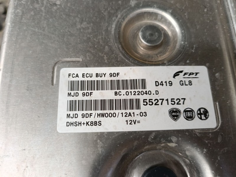 Recambio de centralita motor uce para fiat tipo hatchback (356_, 357_) 1.3 d (356hxh1a) referencia OEM IAM 55271527  
