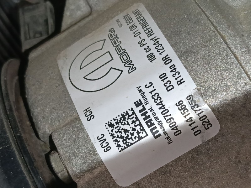 Recambio de compresor aire acondicionado para fiat tipo hatchback (356_, 357_) 1.3 d (356hxh1a) referencia OEM IAM 04097044331C 