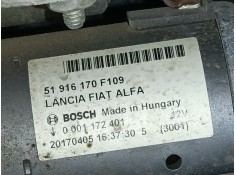Recambio de motor arranque para fiat tipo hatchback (356_, 357_) 1.3 d (356hxh1a) referencia OEM IAM 51916170F109 0001172401  2