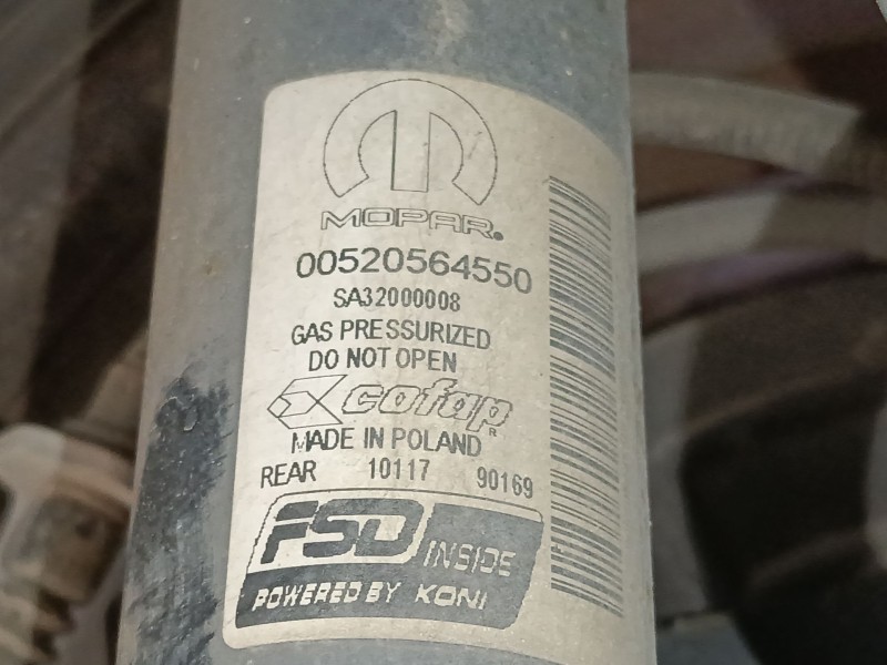 Recambio de amortiguador trasero izquierdo para fiat tipo hatchback (356_, 357_) 1.3 d (356hxh1a) referencia OEM IAM 00520564550