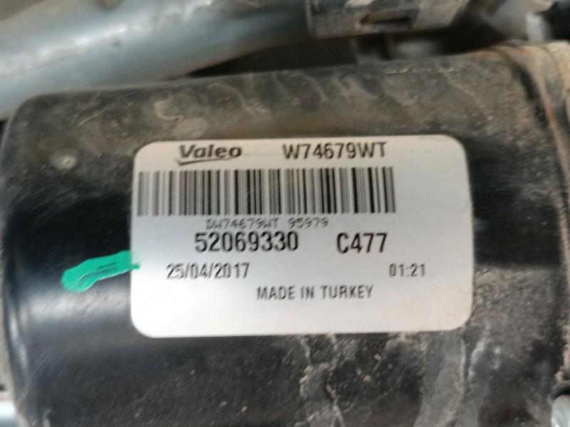Recambio de motor limpia delantero para fiat tipo hatchback (356_, 357_) 1.3 d (356hxh1a) referencia OEM IAM 52069330 W74679WT 