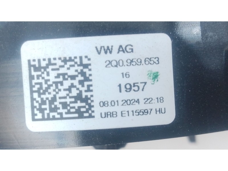 Recambio de anillo airbag para skoda kamiq (nw4) 1.0 tsi referencia OEM IAM 2Q0959653  