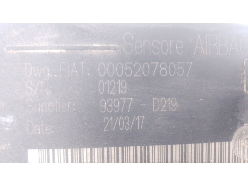 Recambio de centralita airbag para fiat tipo ii (357) berlina referencia OEM IAM   