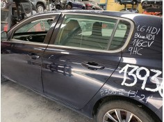 Recambio de puerta trasera izquierda para peugeot 308 ii (lb_, lp_, lw_, lh_, l3_) 1.6 hdi / bluehdi 115 referencia OEM IAM    2