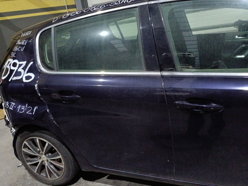 Recambio de puerta trasera derecha para peugeot 308 ii (lb_, lp_, lw_, lh_, l3_) 1.6 hdi / bluehdi 115 referencia OEM IAM   