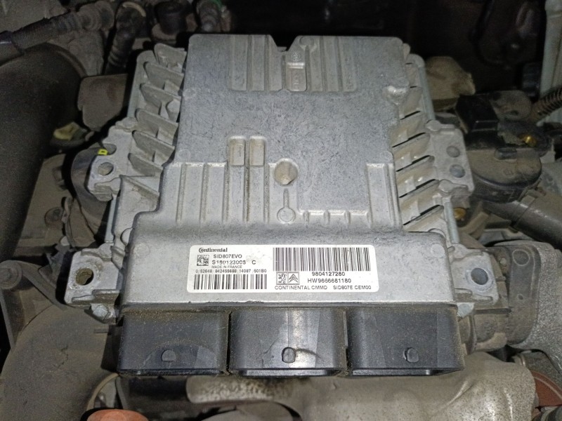 Recambio de centralita motor uce para peugeot 308 ii (lb_, lp_, lw_, lh_, l3_) 1.6 hdi / bluehdi 115 referencia OEM IAM 98041272