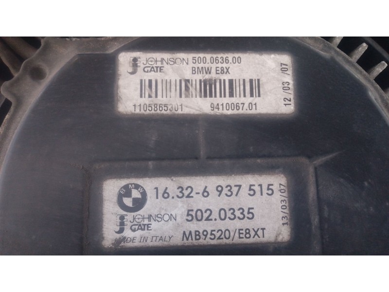 Recambio de electroventilador para bmw 3 (e90) 320 d referencia OEM IAM   