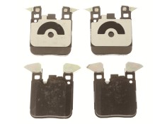 Recambio de pastillas freno traseras para bmw 1 (f20) 116 d referencia OEM IAM B111372 GDB1943 3322938147303 T1-1-B NUEVO