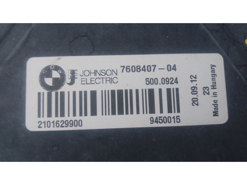 Recambio de electroventilador para bmw 3 (f30, f80) 320 d referencia OEM IAM   