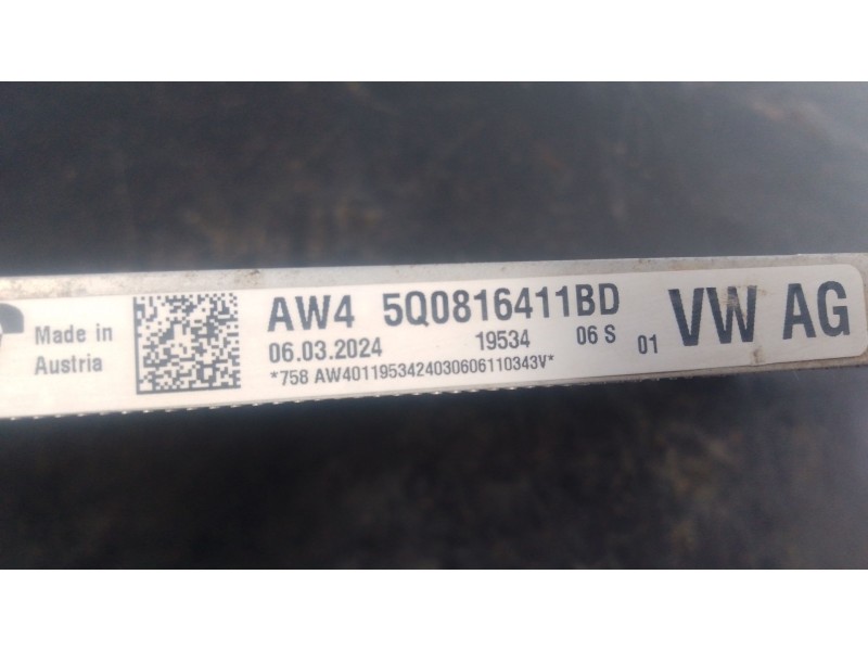 Recambio de condensador / radiador aire acondicionado para volkswagen t-roc (a11, d11) 1.5 tsi referencia OEM IAM   