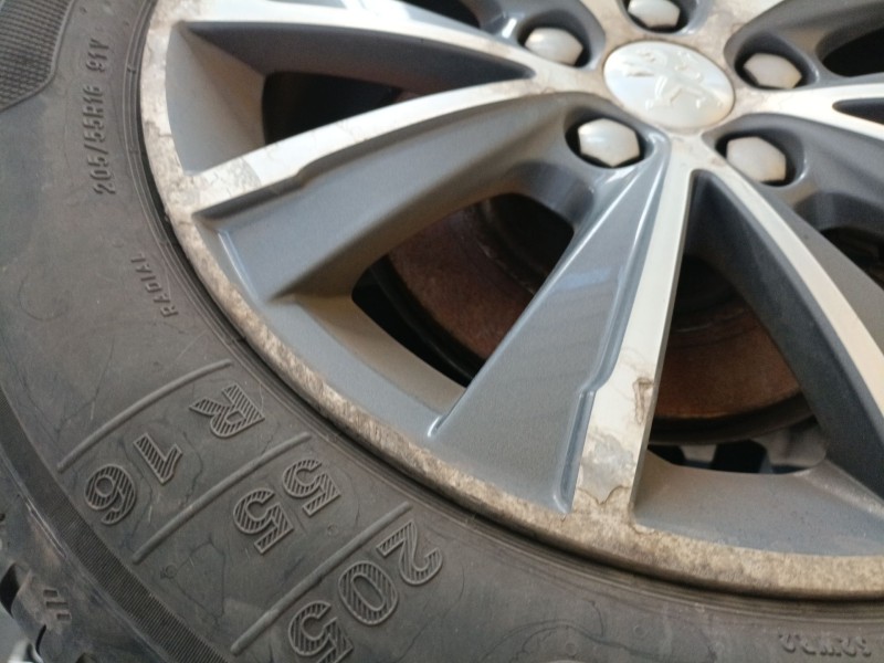 Recambio de llanta sin neumatico para peugeot 308 ii (lb_, lp_, lw_, lh_, l3_) 1.6 hdi / bluehdi 115 referencia OEM IAM 16 PULGA