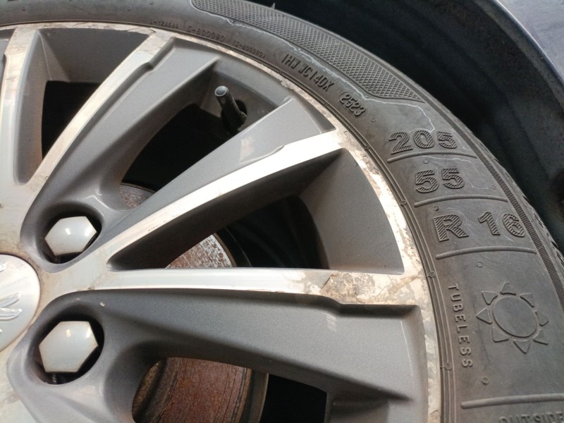 Recambio de llanta sin neumatico para peugeot 308 ii (lb_, lp_, lw_, lh_, l3_) 1.6 hdi / bluehdi 115 referencia OEM IAM 16 PULGA