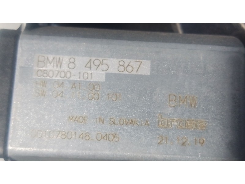 Recambio de elevalunas trasero derecho para bmw 3 (g20, g80, g28) 318 d referencia OEM IAM   