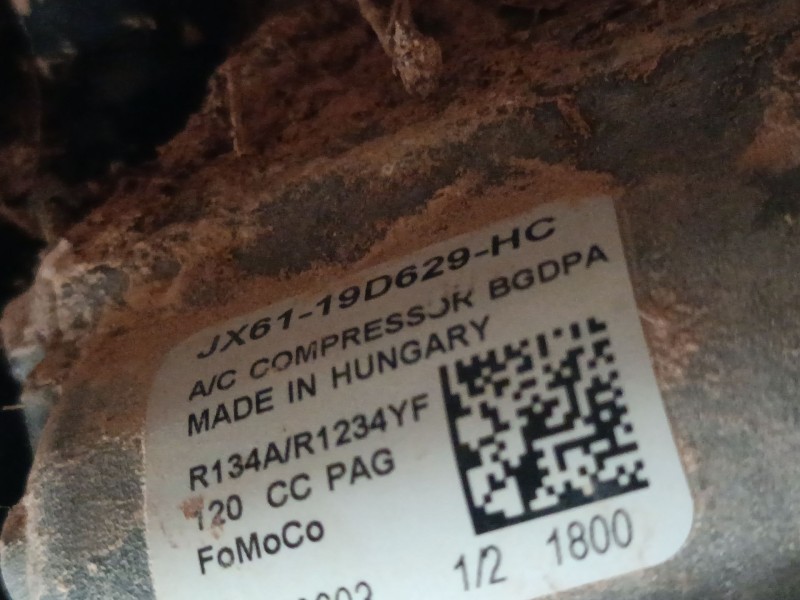 Recambio de compresor aire acondicionado para ford tourneo combi v769 referencia OEM IAM   