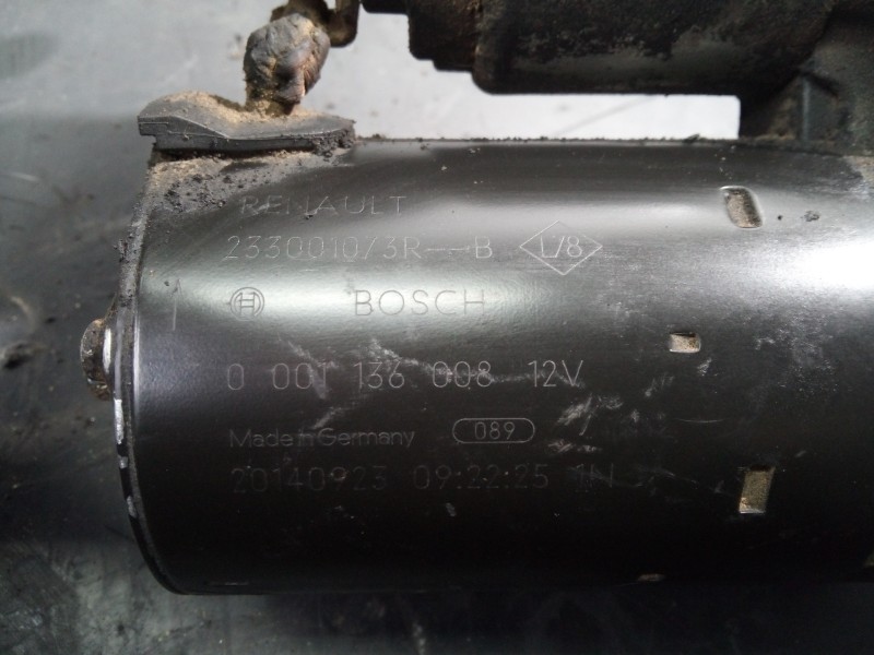 Recambio de motor arranque para nissan pulsar (c13) acenta referencia OEM IAM 233001073R 0001136008 